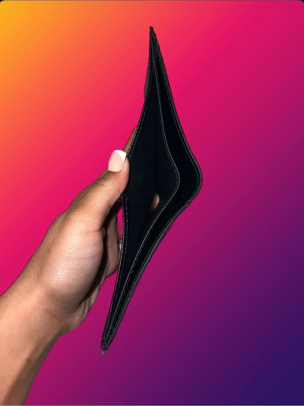 Louis Vuitton Black Epi Embossed Bi-Fold Card Holder